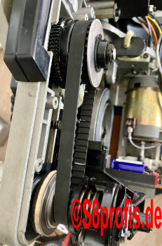 Bauer P8/ P7 Riemen, Frikationsriemen für Bauer P8- und Bauer P7 Projektoren