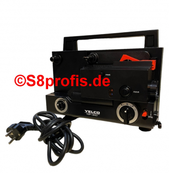 Super 8 & Normal 8 Multiformat,stufenlos, Filmprojektor Yelco MP-340-   (20012024)