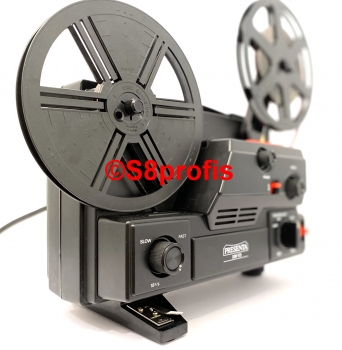 Preview: Super 8 & Normal 8 Multiformat,stufenlos, Filmprojektor Presenta 330-DV