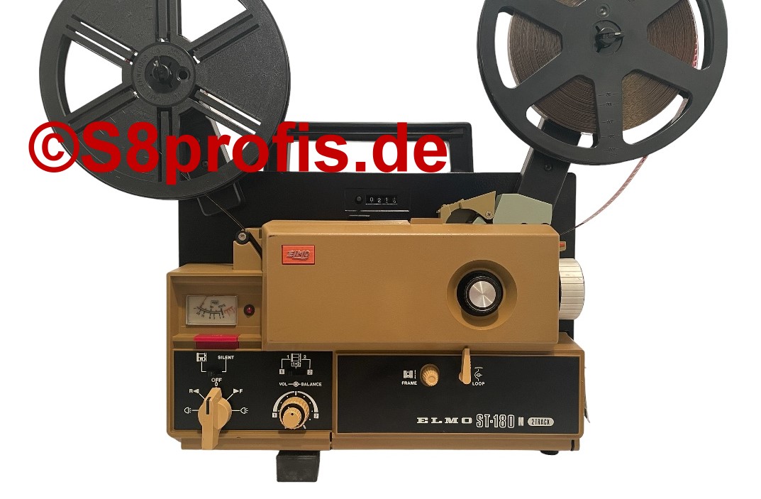 ＥＬＭＯ ＳＴ-１８０ ２-ＴＲＡＣＫ SOUND PROJECTOR 映写機 Vintage Elmo ST-180E M 2-Track Super 8 Movie Projector | eBay