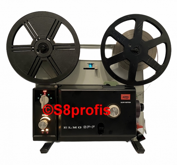 Multiformat Super 8 & Normal 8 Filmprojektor Elmo SP-F stufenlos