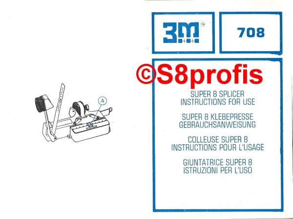 User manual Splicer M3 Cartozzo Super 8