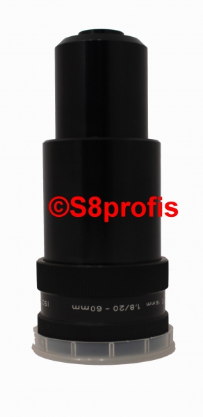 Zoom Objektiv/ Lens 1,8/ 20 ~ 60 mm für Bauer