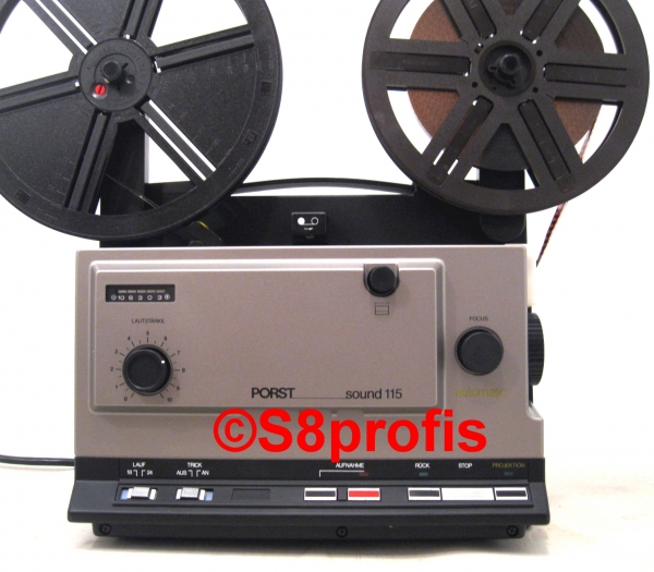 Porst Sound 115, Super 8 Projector