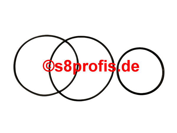 Antriebsriemen set, Satz, Meopta Meos Duo Typ 851150 Riemen, Motorriemen