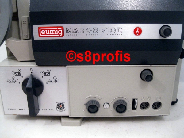 Bedienungsanleitung EUMIG Mark S 710D, 710 D