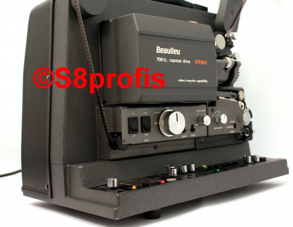 Beaulieu 708 EL capstan drive Stereo