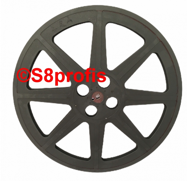 16mm Filmspule, Leerspule, 600 Meter, aus Kunststoff      (140820-1)
