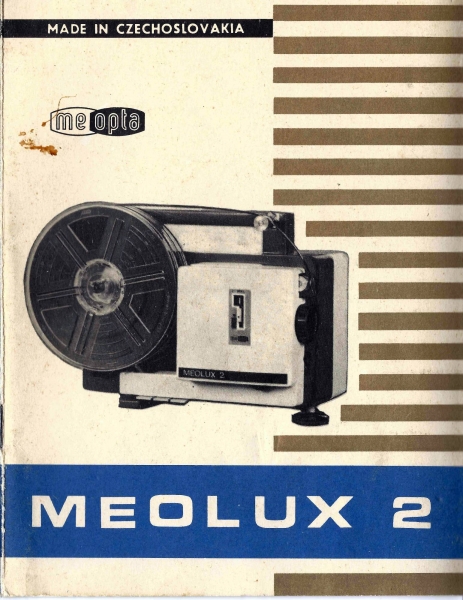 Bedienungsanleitung für Meopta Meolux 2