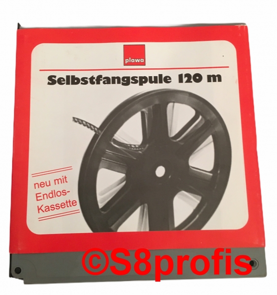 Plawa Film reel , 120 meters, with endless cassette