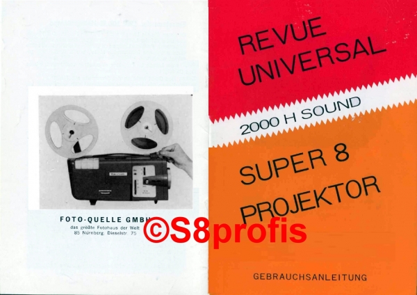 User manual Revulux 2000H, 3000H, 4000H,2000, 3000,4000