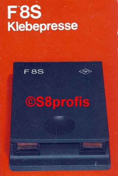 User manualSplicer,Agfa-F8S