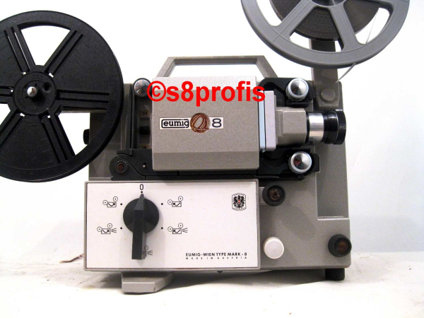 N8 und Super 8   Projektor von Firma Eumig  Eumig Mark S 8