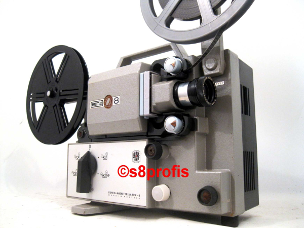 N8 und Super 8   Projektor von Firma Eumig  Eumig Mark S 8