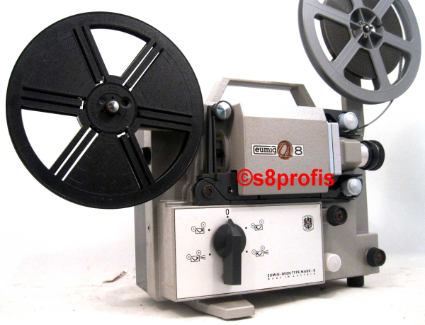 N8 und Super 8   Projektor von Firma Eumig  Eumig Mark S 8