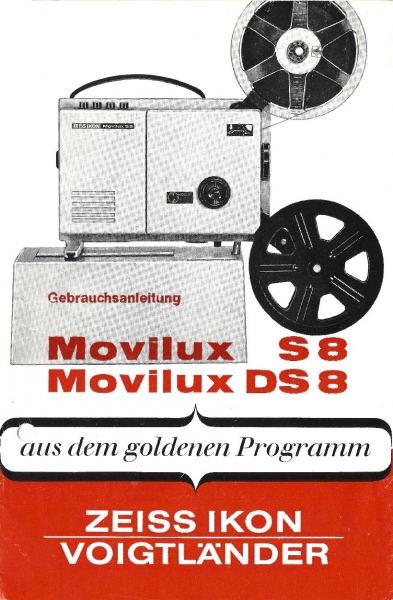 Bedienungsanleitung ZEISS IKON Movilux s8/ds8