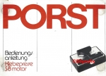 User manual Porst-Klebepresse-S8-Motor, Motorklebepresse