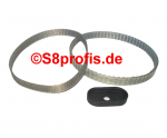 Riemen Set + Deckel für Fetttank, für Bauer T400, T 400,  Projektoren
