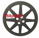 16mm Filmspule, Leerspule, 600 Meter, aus Kunststoff      (140820-1)