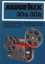 user manual Revuelux 30a and 30b, 30 a, b