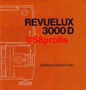 User manual Revulux 3000-D
