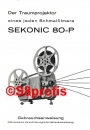 Bedienungsanleitung Sekonic 80-p